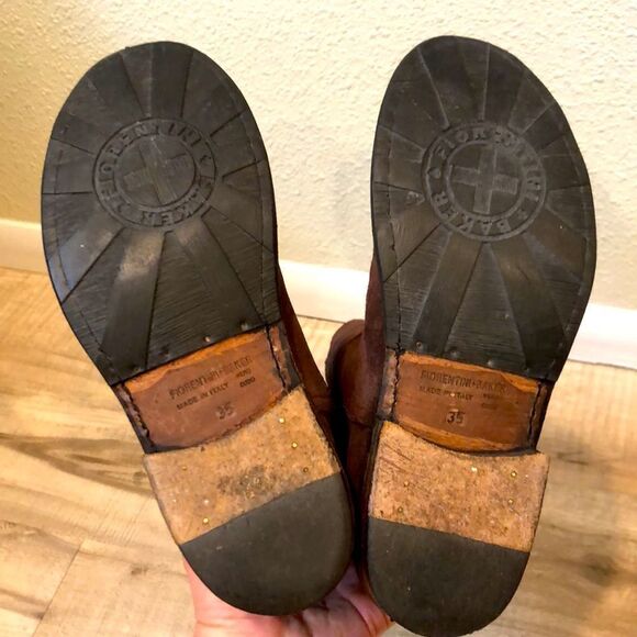 Fiorentini + Baker Riding Boots Brown Suede size 35 / US Size 5 - Picture 6 of 11